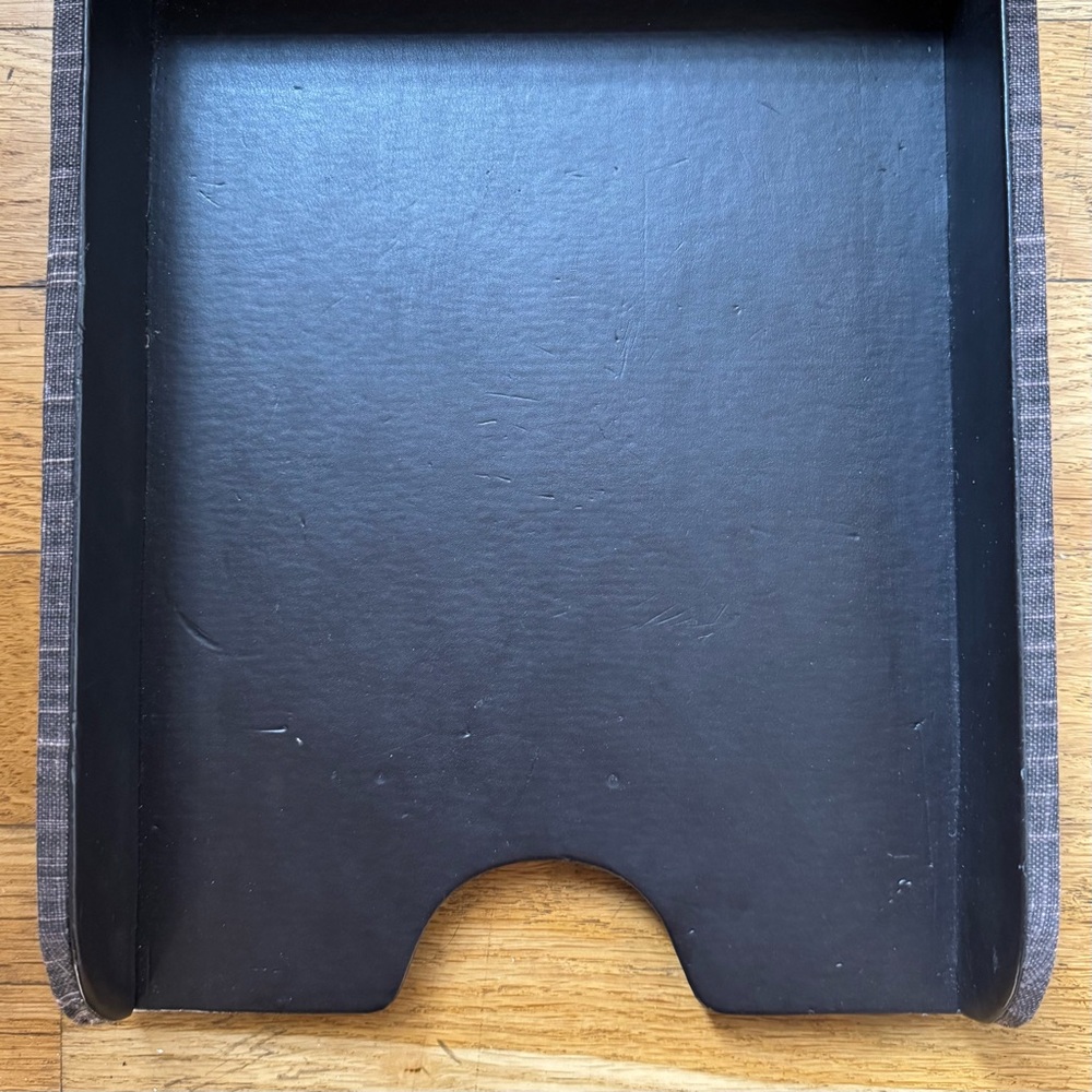brown The Container Store paper tray (O/S) - Picture 4 of 10